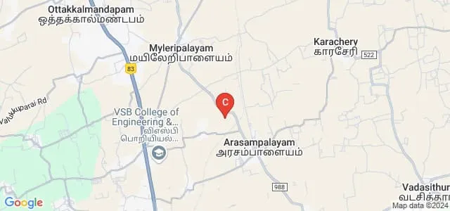 SVS College of Engineering, Coimbatore Map