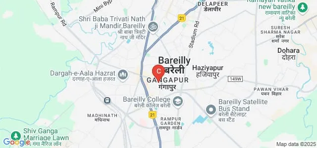 SRM Government Ayurvedic College and Hospital, Bareilly Map