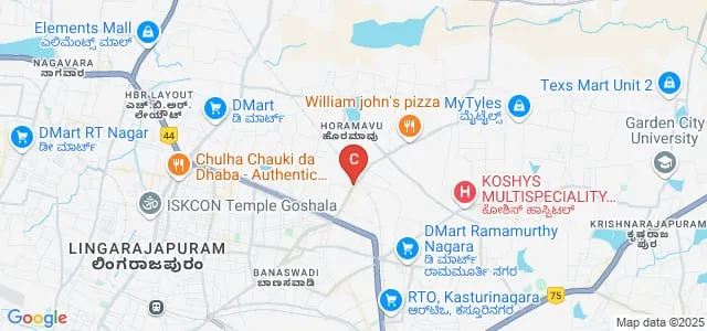 Ebenezer College of Nursing, Bengaluru Map