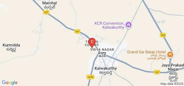 Government Degree College, Kalwakurthy Map