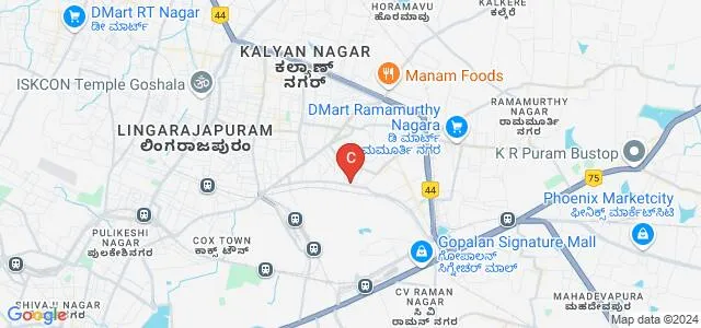 CMR Center for Business Studies, Bangalore Map