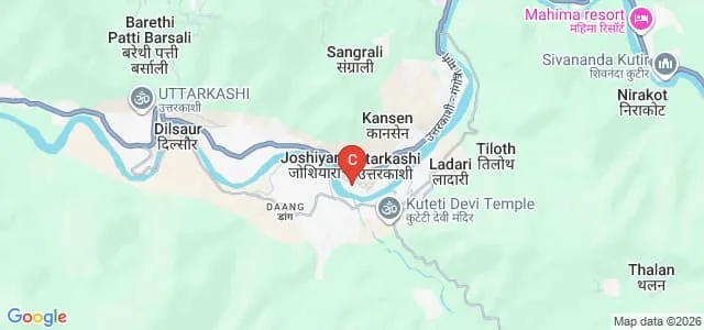 Ram Chandra Uniyal Government Post Graduate College, Uttarkashi Map