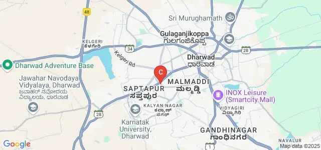 Classic Degree College, Dharwad Map