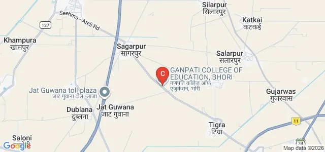 Ganpati College of Education, Bhori Map