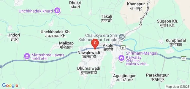 Agasti Arts Commerce and Dadasaheb Rupwate Science College, Akole Map