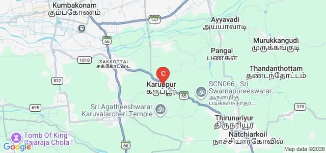 St Xavier College of Education, Thanjavur Map
