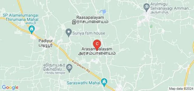 Cherran College for Women, Tirupur Map