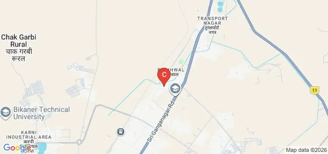 College of Home Science, Bikaner Map