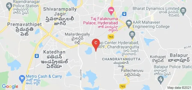 City Women College of Engineering and Technology, Hyderabad Map