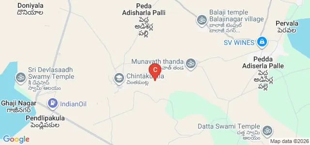 Sanjeevani College of Education, Nalgonda Map
