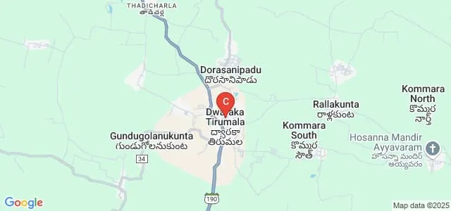 SRSVRG Narasimha Rao College of Arts and Science, Mylavaram Map