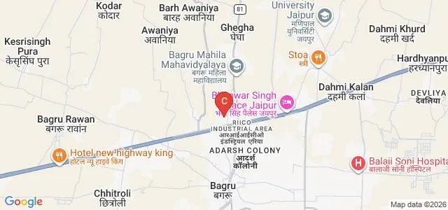 NK Shikshak Prashikshan Mahavidyalaya, Jaipur Map