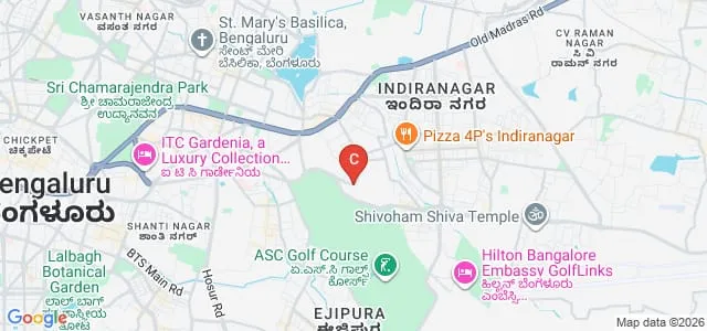 Command Hospital Air Force, Bangalore Map
