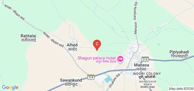 Astha College of Education, Neemuch Map