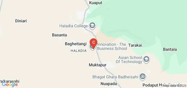 Innovation The Business School, Khurdha Map