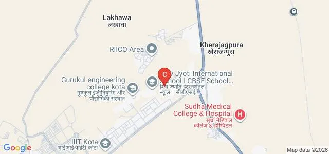 Maharishi Arvind International Institute of Technology, Kota Map