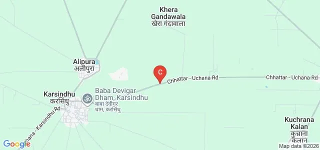 Birender Singh College of Nursing, Jind Map