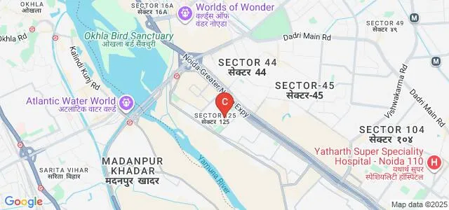 Amity Institute of Social Sciences, Noida Map