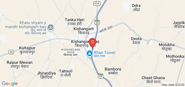 Bhartiya Teachers Training College, Kishangarh Map