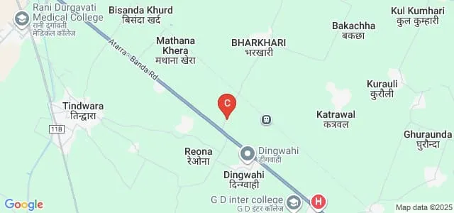 Pandit Ramkripal Dixit Degree College, Banda Map