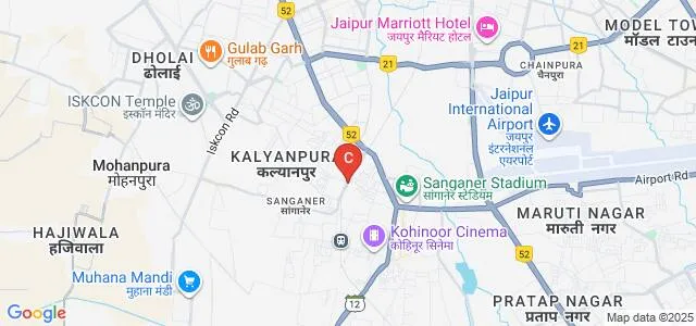 Regional Institute of Polytechnic Studies, Vatika Map