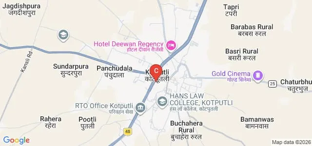 LBS Government PG College, Kotputli Map