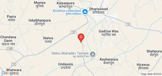 Government College, Dhariyawad Map