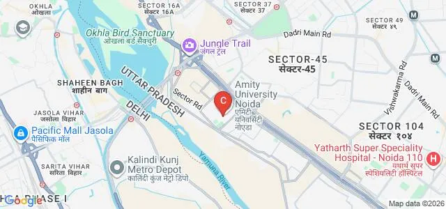 RICS School of Built Environment, Amity University, Noida Map