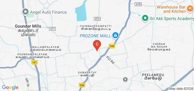 Kumaraguru College of Technology, Coimbatore Map