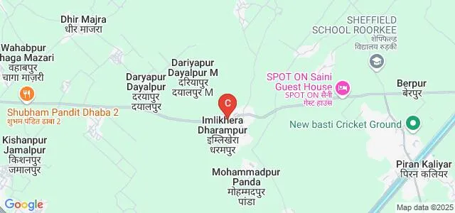 Phonics School of Sciences and Commerce, Roorkee Map