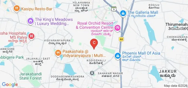 College of Agriculture, Bangalore Map