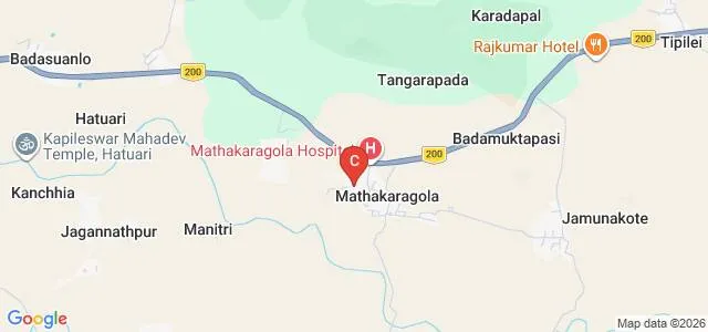 Mathakaragola College, Dhenkanal Map