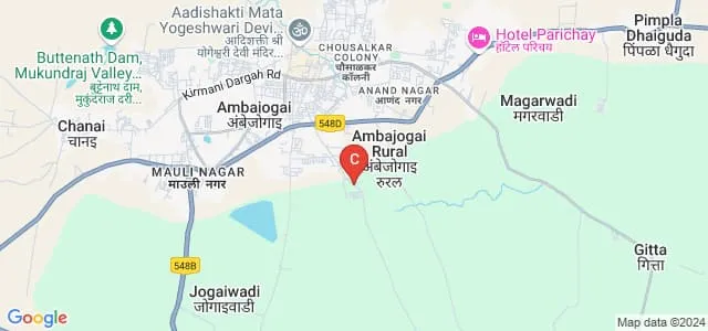 Chatrapati Shivaji Maharaj College of Aviation Technology, Ambajogai Map