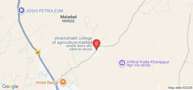 Shramshakti College of Agriculture, Maldad Map