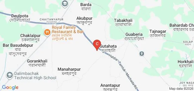 Institute of Education, Haldia Map