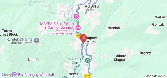 College of Agricultural Engineering and Post Harvest Technology, Gangtok Map