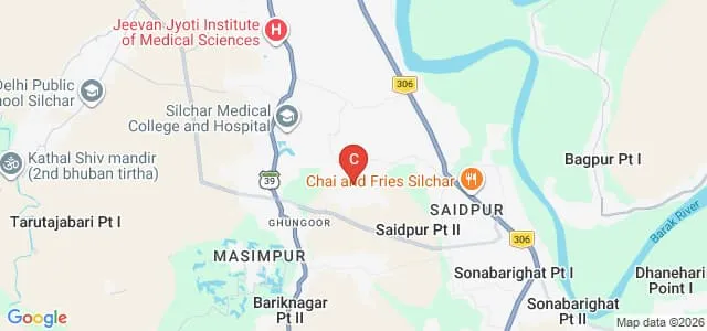 Dr Shyama Prasad Mukherjee College of Education, Silchar Map