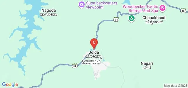 Government First Grade College, Joida Map