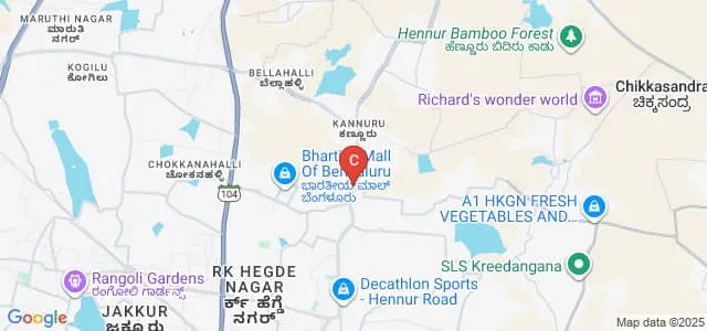 Faran College of Nursing, Bengaluru Map