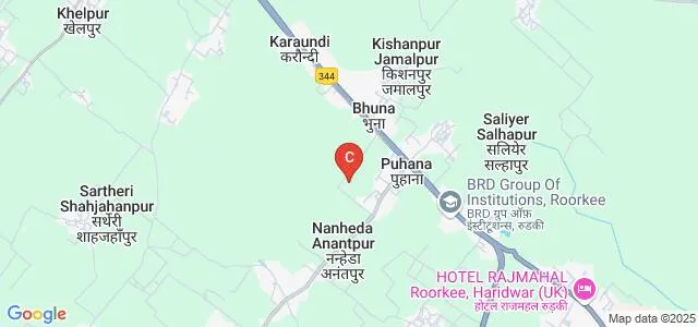 College of Advanced Technology, Roorkee Map