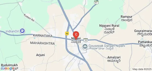 Chatrapati Shivaji Arts, Commerce and Science Degree College, Nipani Map