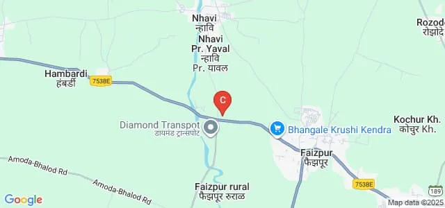 JT Mahajan College of Engineering, Faizpur Map
