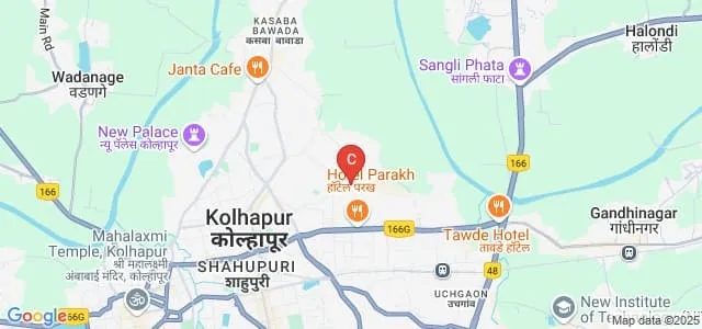 DY Patil College of Physiotherapy, Kolhapur Map