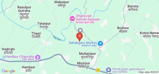 Babu Sant Bux Engineering College, Pratapgarh Map