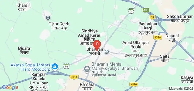 Maharishi College of Education, Kaushambi Map
