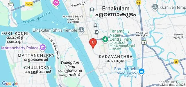 School of Distance Education, Bharathiar University Map