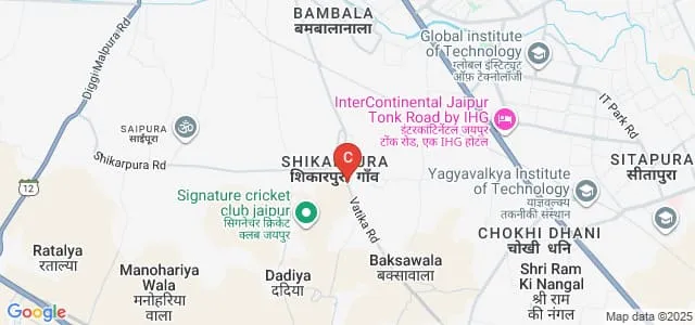 Regional College of Polytechnic, Vatika Map