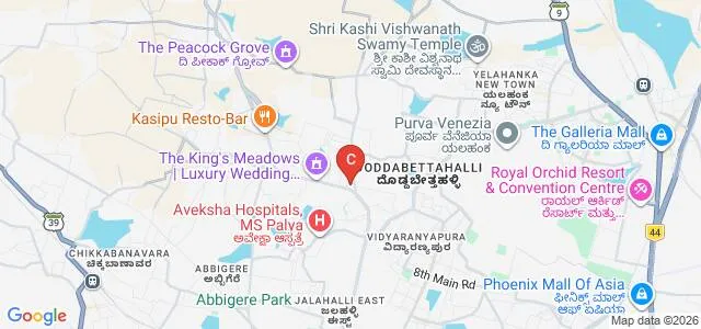 Sambhram Institute of Technology, Bangalore Map