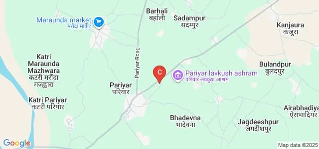 LavKush Vidhi Mahavidyalaya, Pariyar Map