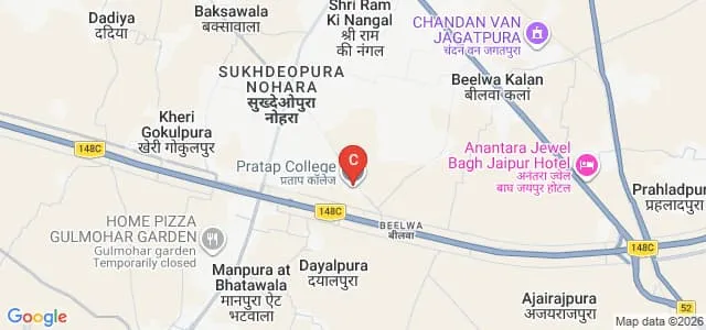 Pratap Teachers Training College, Jaipur Map